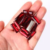 Siam Princess Baguette Shape High Quality Glass Pointed Back Fancy Rhinestones WholesaleRhinestone